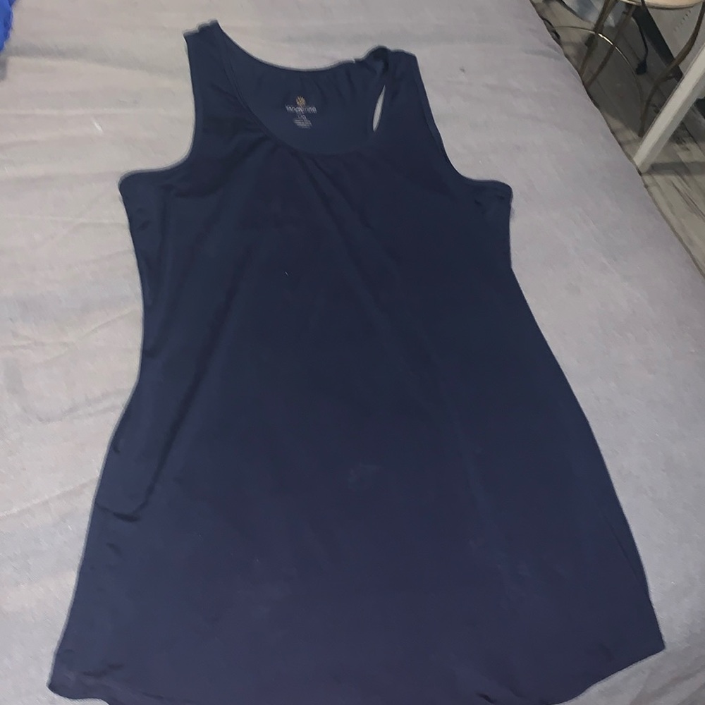 Black tank top size large activewear